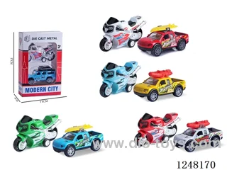 pull back alloy car