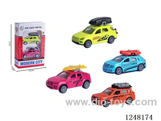 pull back alloy car 3PCS