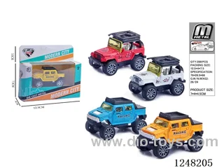 pull back alloy car