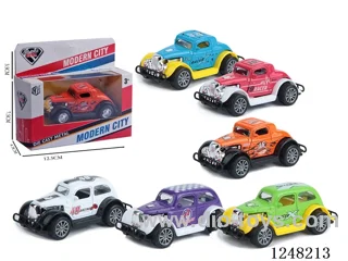 pull back alloy car