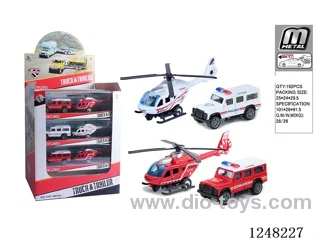 pull back alloy car 16PCS