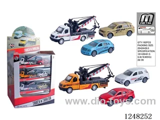 pull back alloy car 16PCS