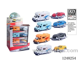 pull back alloy car 16PCS
