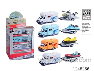 pull back alloy car 16PCS