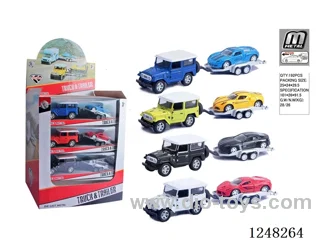 pull back alloy car 16PCS