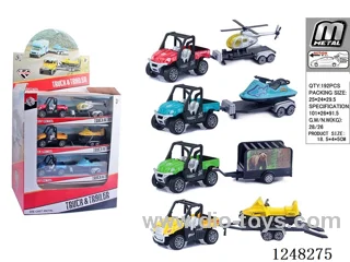 pull back alloy car 16PCS
