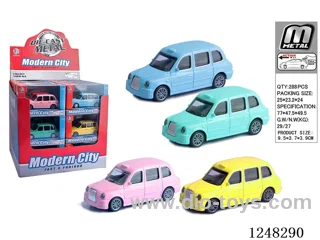 pull back alloy car 24PCS