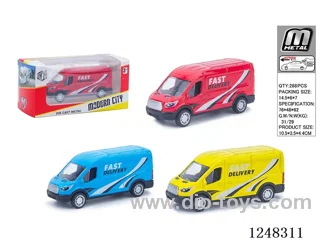 pull back alloy car