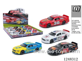 alloy car 12PCS set