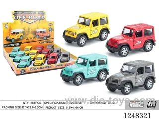 pull back alloy car 12PCS