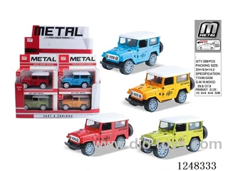 pull back alloy car 12PCS