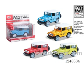 pull back alloy car
