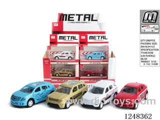 pull back alloy car 12PCS