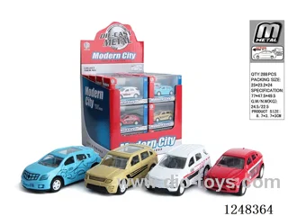 pull back alloy car 24PCS