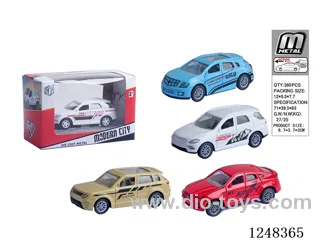 pull back alloy car
