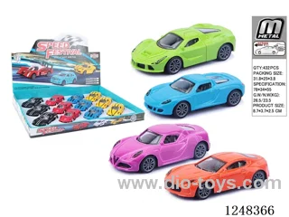 pull back alloy car 12PCS