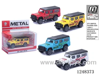 pull back alloy car
