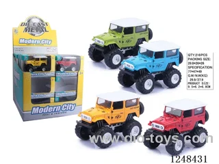 pull back alloy car 24PCS