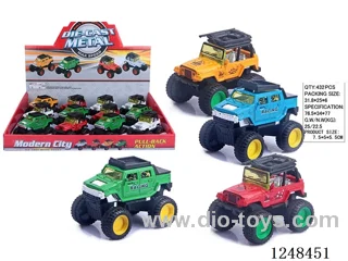 pull back alloy car 12PCS