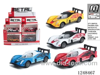 pull back alloy car 12PCS