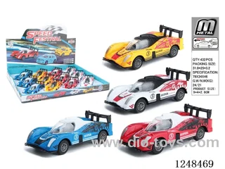 pull back alloy car 12PCS