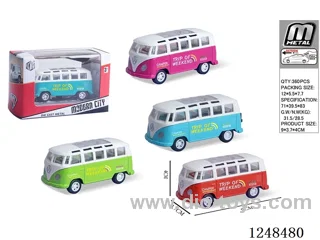 pull back alloy car