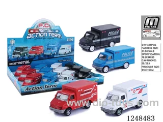 pull back alloy car 12PCS
