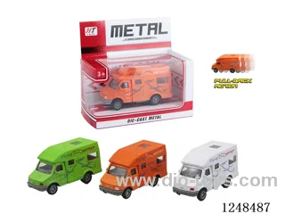 pull back alloy car