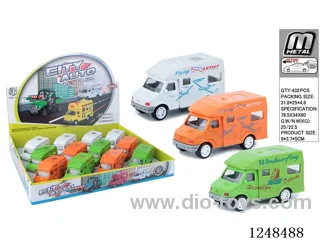 pull back alloy car 12PCS