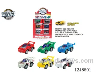 pull back alloy car 24PCS