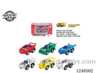 pull back alloy car