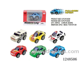 pull back alloy car