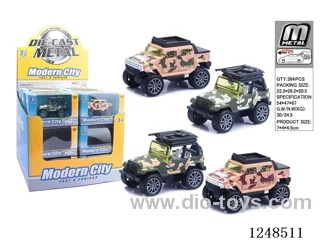 pull back alloy car 24PCS