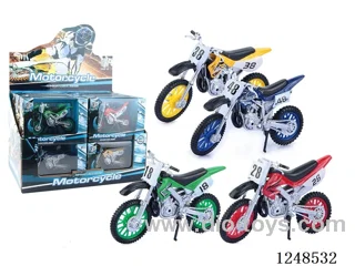 free wheel alloy car 12PCS