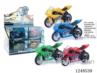 free wheel alloy car 12PCS