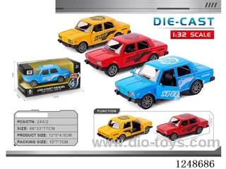 1:32 pull back alloy car