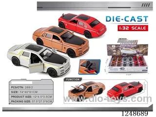 1:32 pull back alloy car 12PCS