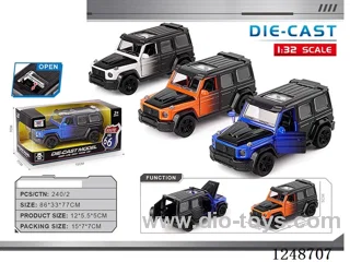 1:32 pull back alloy car