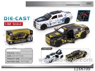 1:32 pull back alloy car