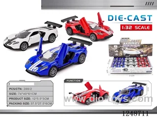 1:32 pull back alloy car 12PCS