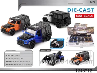 1:32 pull back alloy car 12PCS
