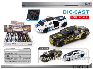 1:32 pull back alloy car 12PCS