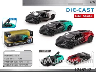 1:32 pull back alloy car