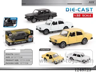 1:32 pull back alloy car