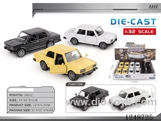 1:32 pull back alloy car 12PCS