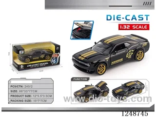 1:32 pull back alloy car
