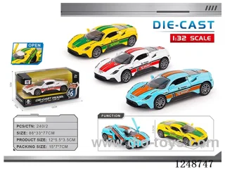 1:32 pull back alloy car