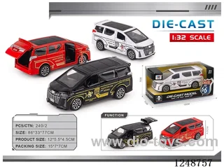 1:32 pull back alloy car