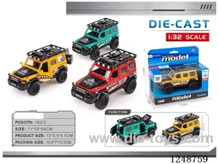 1:32 pull back alloy car