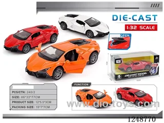 1:32 pull back alloy car